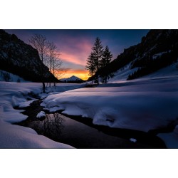 Winter Evening in the...
